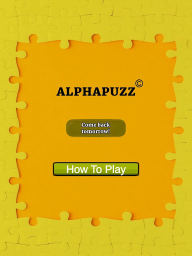 AlphaPuzz - Word Puzzle Game