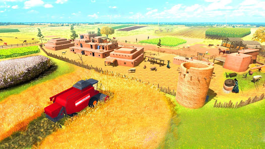 Screenshot 1 Farming Games - Tractor Game android