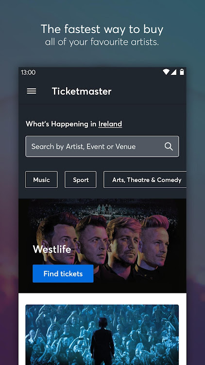 Ticketmaster IE Event Tickets - 248.0 - (Android)