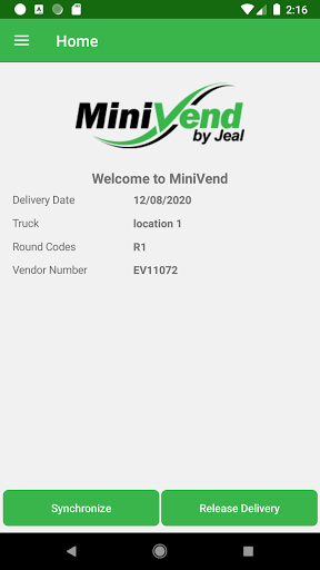 MiniVend Screen 3
