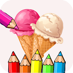 Cover Image of ดาวน์โหลด coloring sweet ice cream boba  APK