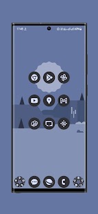 Pix You Dark Android Icon Pack Screenshot