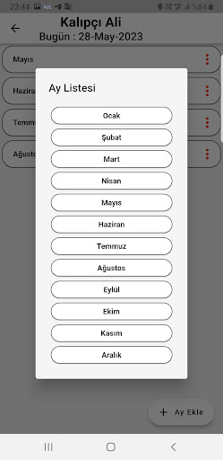 Yevmiye puantaj defter günlük Screen 2