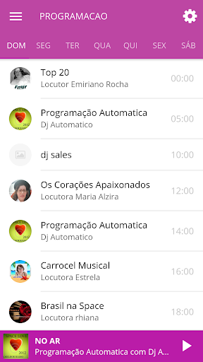 Rádio Space Love Screen 2