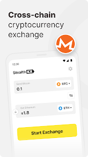 Crypto Exchange — StealthEX 1