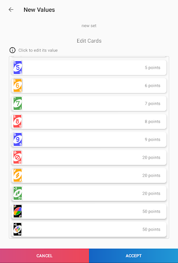 UNO Score Helper  UNO Counter
