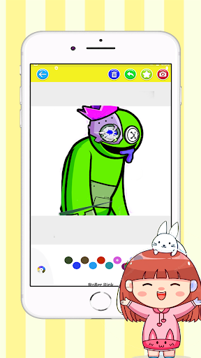 Rainbow Friends Super Coloring