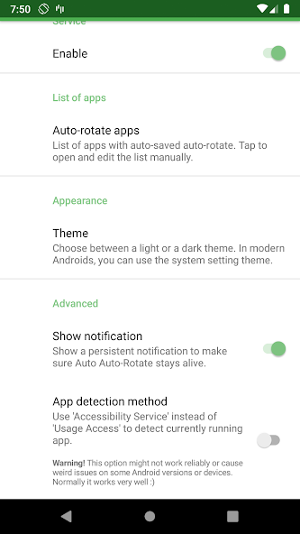 Auto Auto-Rotate 0.12.5 APK + Mod (Paid for free) for Android