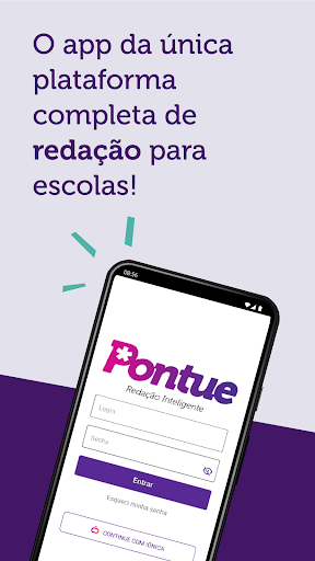 Android application Pontue - Redação Inteligente screenshort