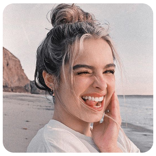 Addison Rae Wallpaper HD logo