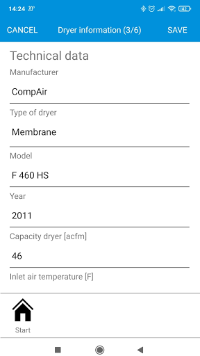 Festo Energy Saving Services Screen 2