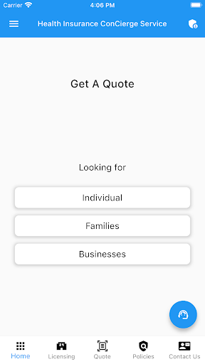 Android application American advisor Insurance screenshort