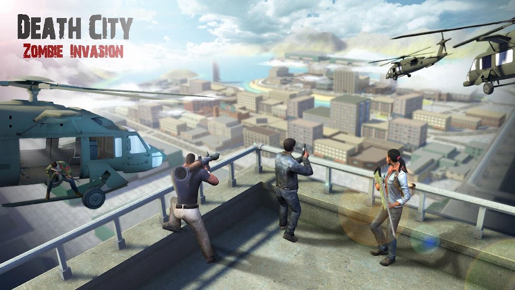 Death City : Zombie Invasion 1.5.4 APK + Mod (Unlimited money) for Android