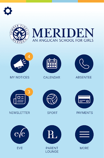 Android application Meriden App screenshort