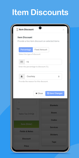 eQuate POS Screen 3