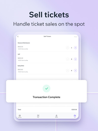Screenshot of Check-in by Wix
