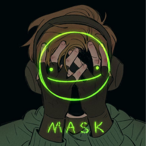 Boy Mask Wallpaper logo