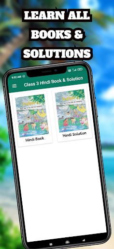 Android application Class 3 Hindi Solution screenshort