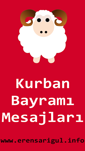 Android application Kurban Bayramı Mesajları screenshort