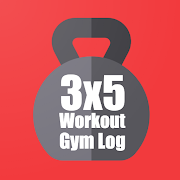 3x5 Workout Gym Log  Icon