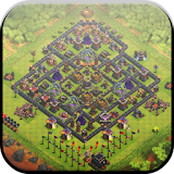 Maps of Clash clan 2016 icon