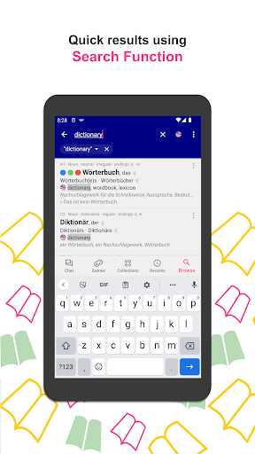German Dictionary Pro Offline Screen 2
