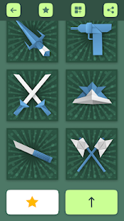 Origami Weapons Instructions: Paper Guns