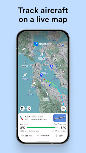 Plane Finder - Flight Tracker Screenshot 4 - AppWisp.com
