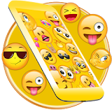 happy emoji 2D Live wallpaper icon