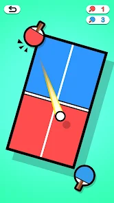 Ping Pong: 乒乓球運動雙人遊戲