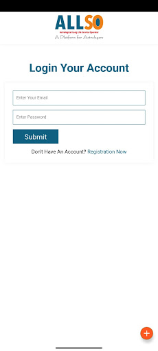 Android application ALLSO VENDOR screenshort