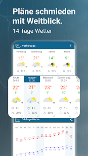 WetterOnline mit RegenRadar Screenshot
