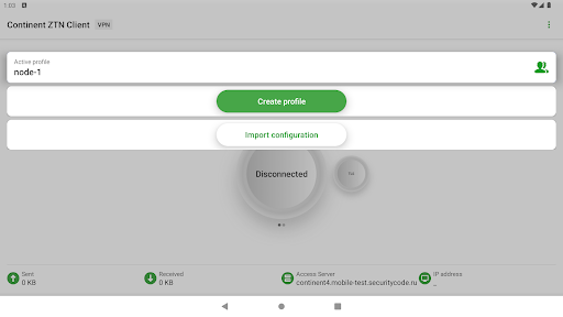 Continent ZTN Client