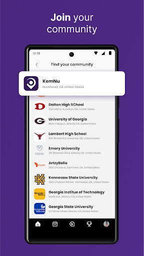 Android application KemNu screenshort