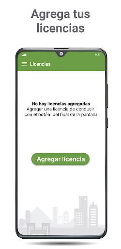 Android application Licencia Digital Jalisco screenshort