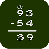 Math: Long Subtraction icon