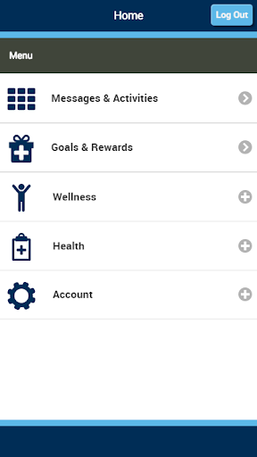 Android application WellNet screenshort