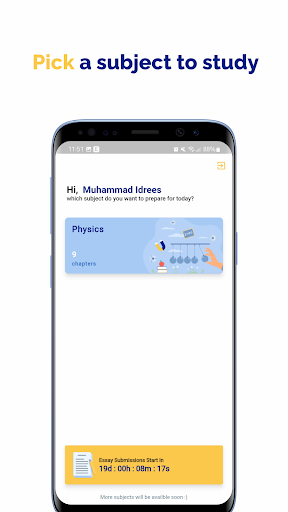 Nisaab: Study Guide App Screen 2