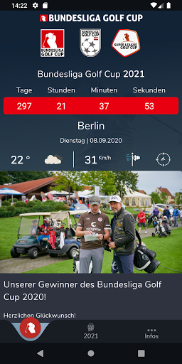 Android application Bundesliga Golf Cup screenshort