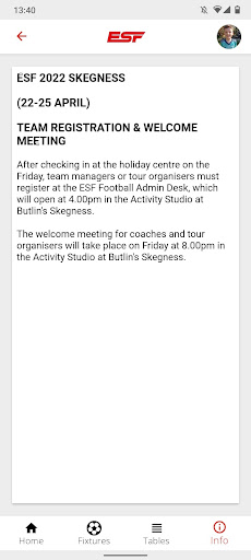 ESF Football screenshot 4