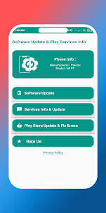 Update Play Services Software