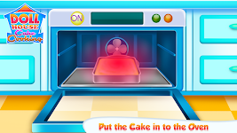 screenshot of Doll House Cake Cooking