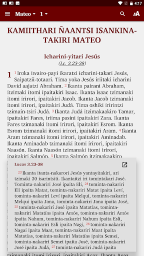 Ashéninka Perené - Bible Screen 2