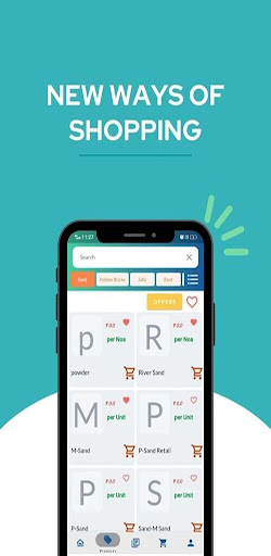 Android application Hallow Bricks Retail screenshort