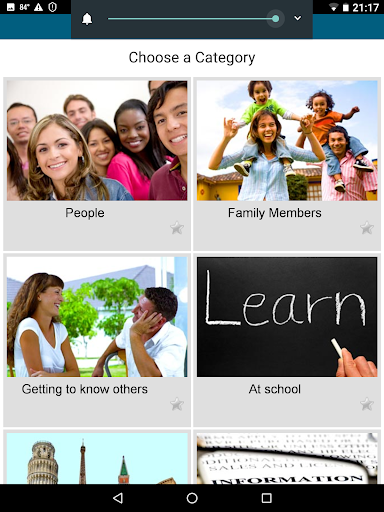Screenshot of STEPS in 50 languages