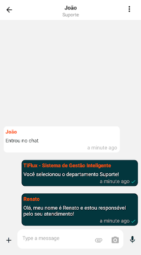 Tiflux Chats Screen 3