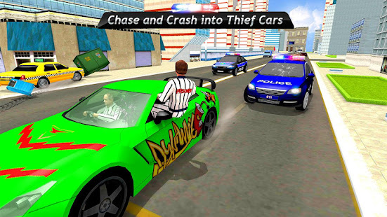 US City Police Car Jail Prisoners Transport Games 1.10 APK screenshots 4