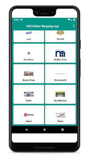 UAE Online Shopping App Screen 2