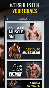 Captura de Pantalla 2 Gym Workout Planner - Weightli android