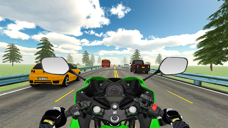 VR Highway Traffic Bike Racer